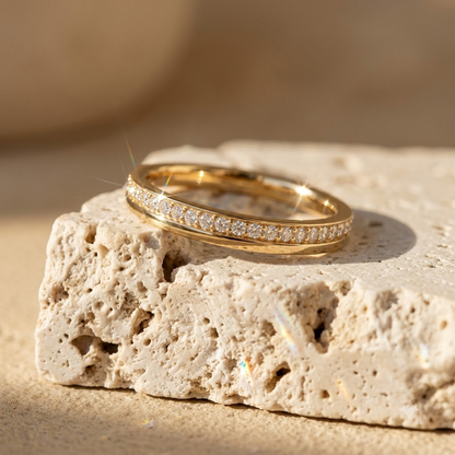 0.300 ct Lab Grown Diamond Eternity Band Ring