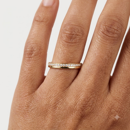 0.300 ct Lab Grown Diamond Eternity Band Ring