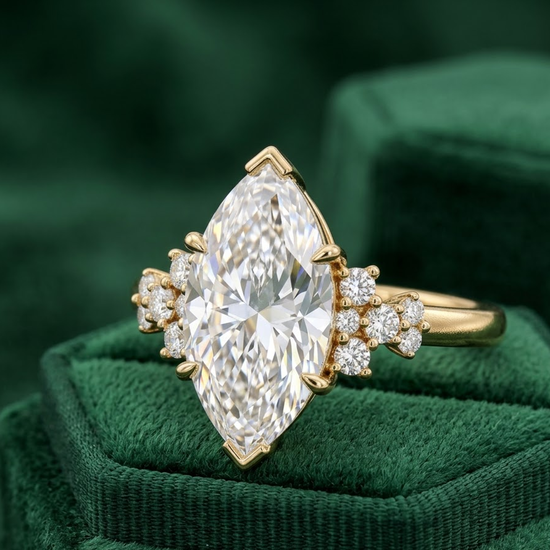 marquise engagement ring​

