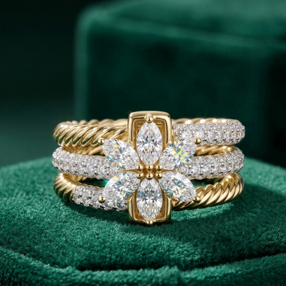 marquise cluster rings​

