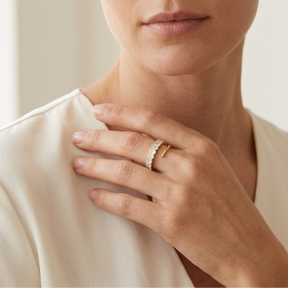 radiant diamonds ring

