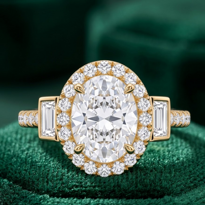 halo ring oval​

