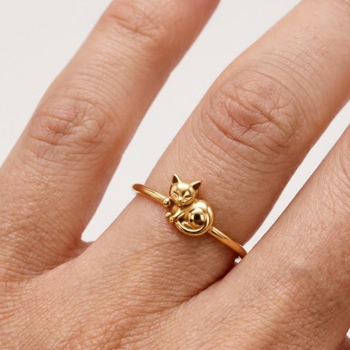 cat lover ring