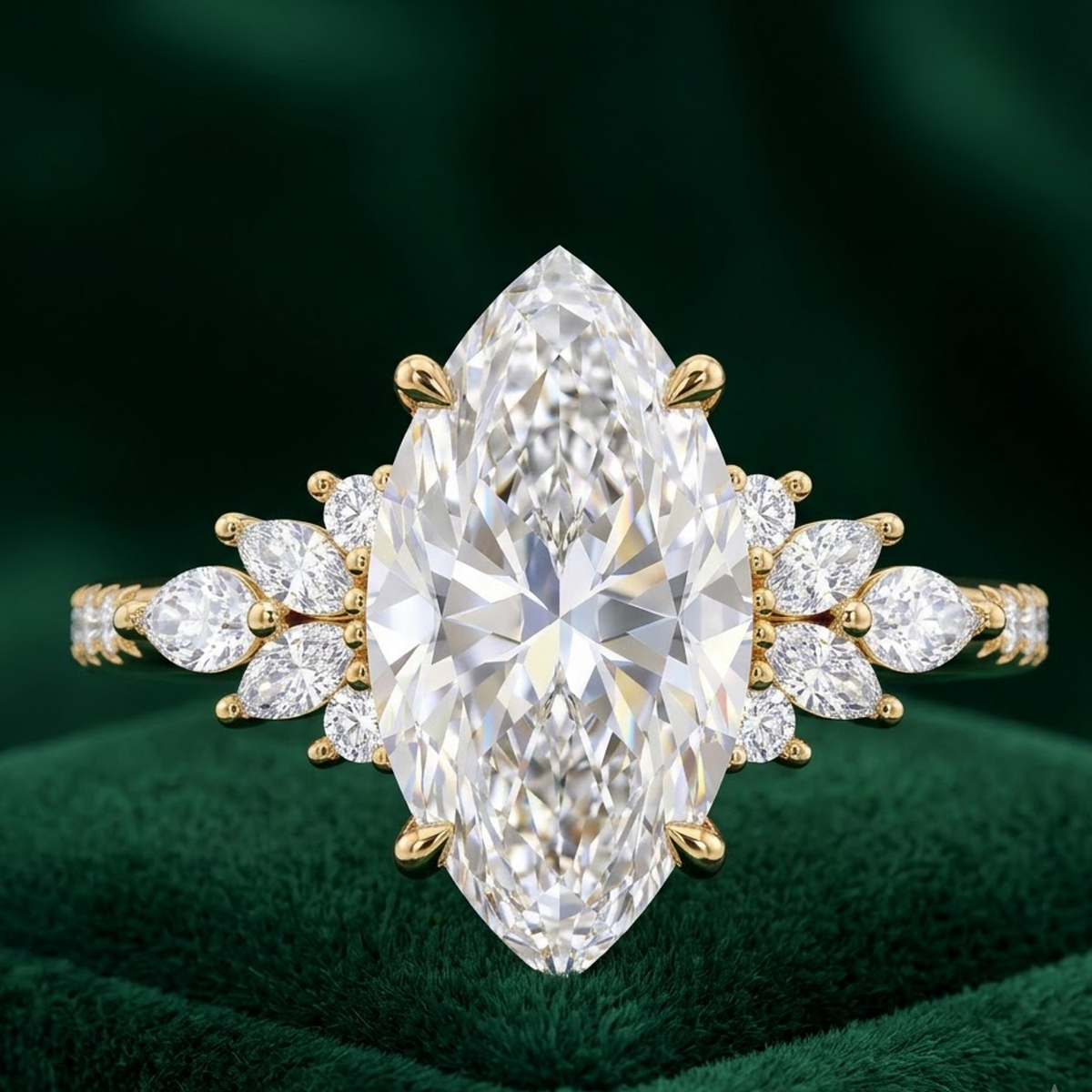 marquise engagement rings​

