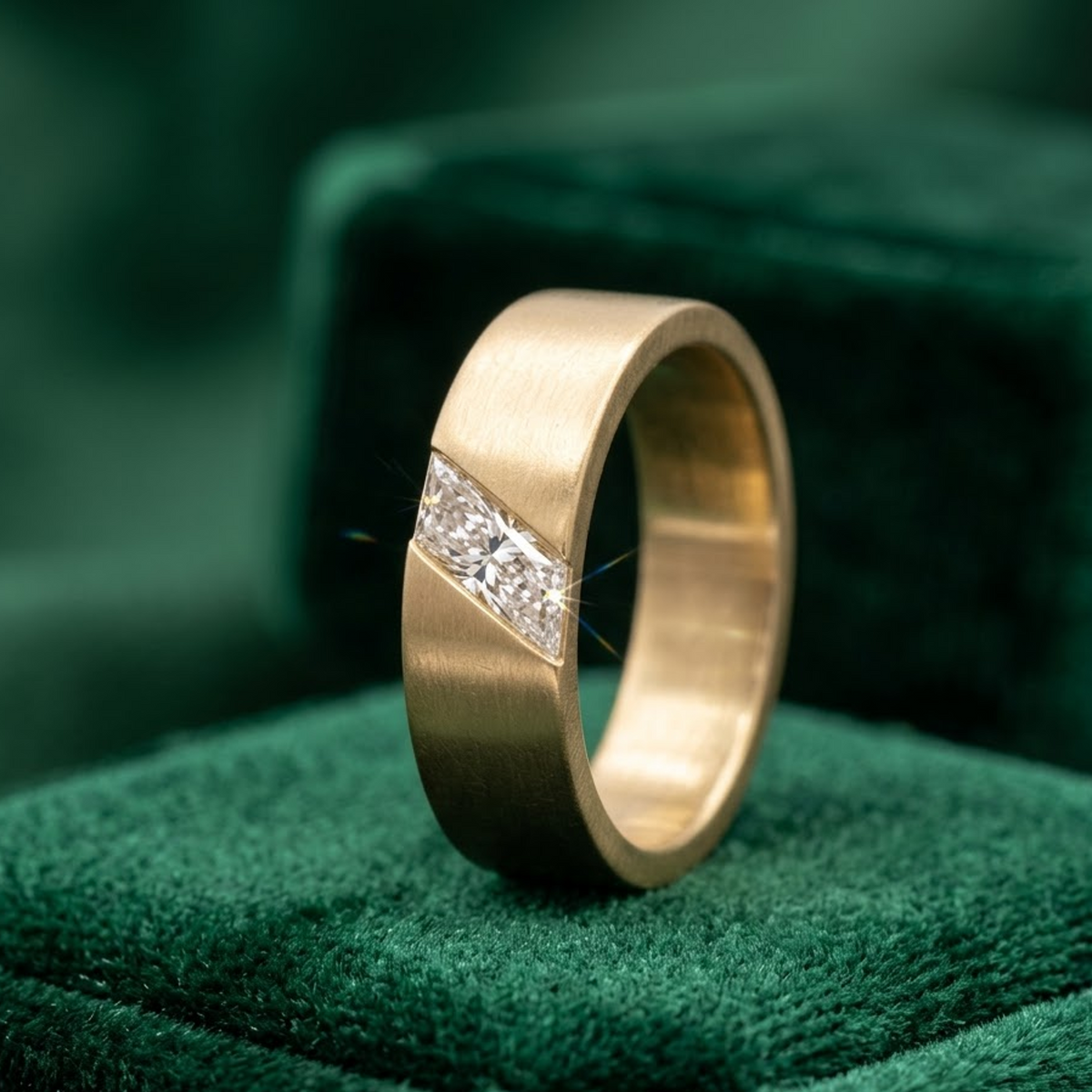 engagement ring baguette​


