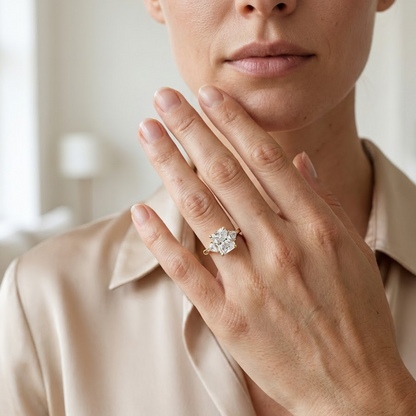 engagement rings three stone
