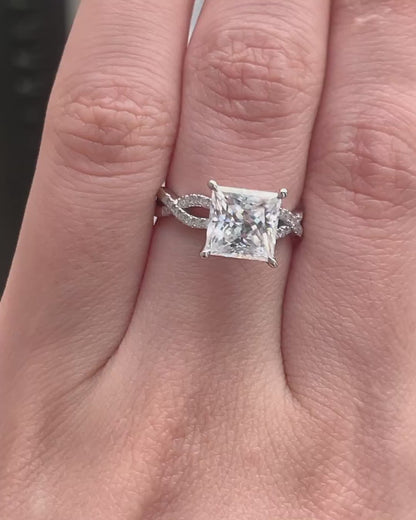 Moissanite Ring
