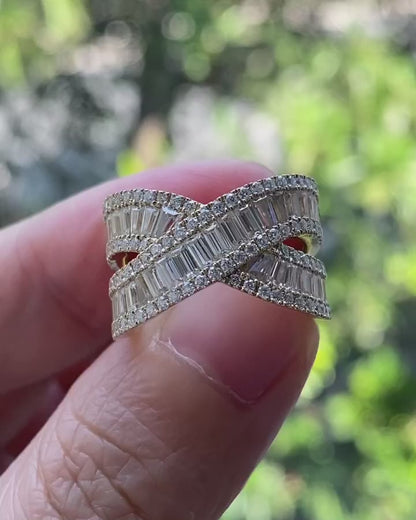 Moissanite Ring