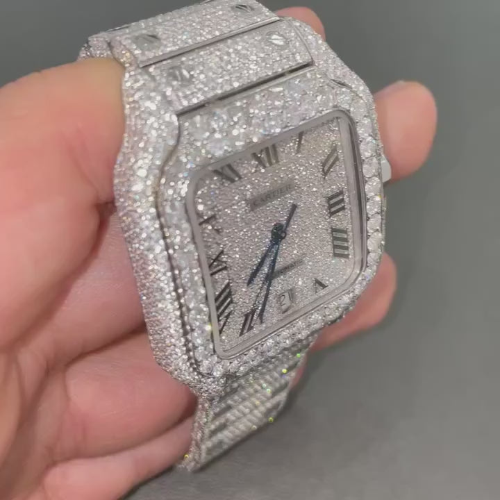 Moissanite watch