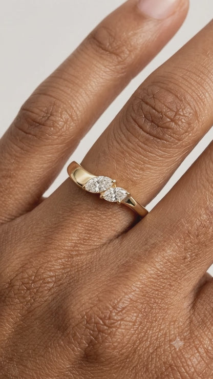 toi and moi ring​

