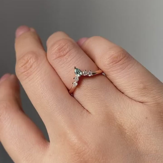 Moissanite Ring