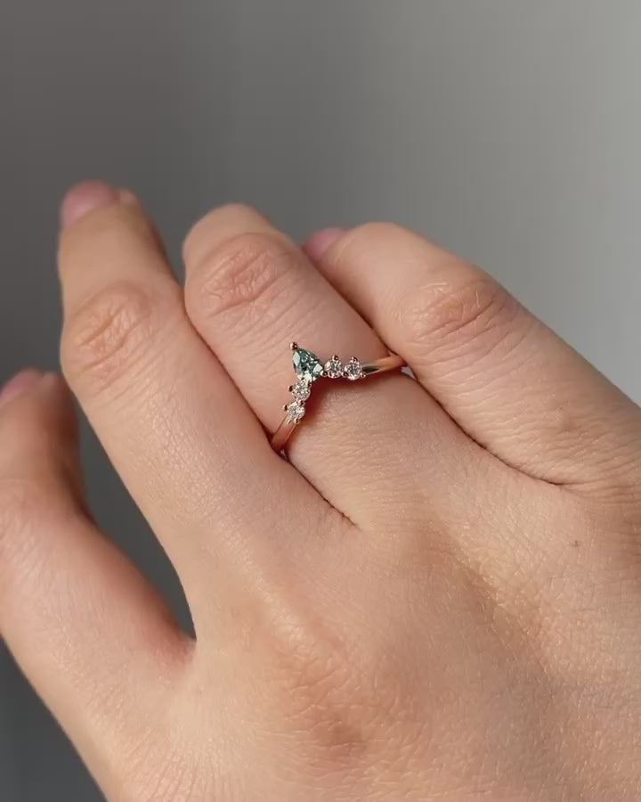 Moissanite Ring