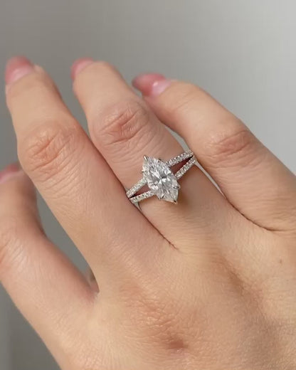 Moissanite Ring