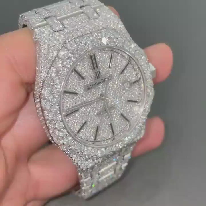 Moissanite watch