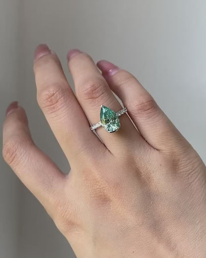 Moissanite Ring
