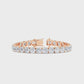 26.00ct Lab Grown Diamond Tennis Bracelet for Women, 14K Gold Ideal Gift for Anniversary or Bridal Wear