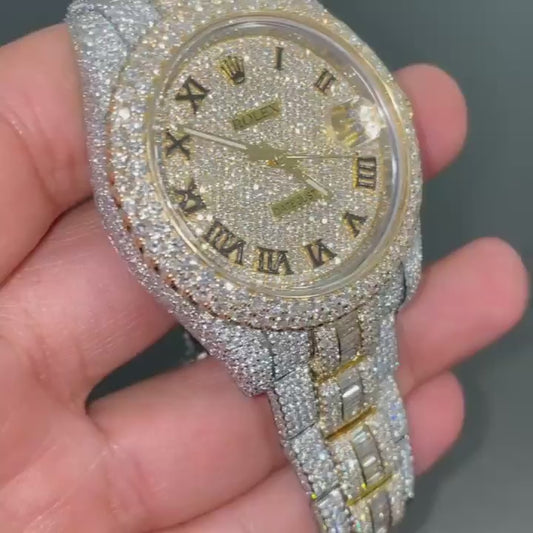 Moissanite watch