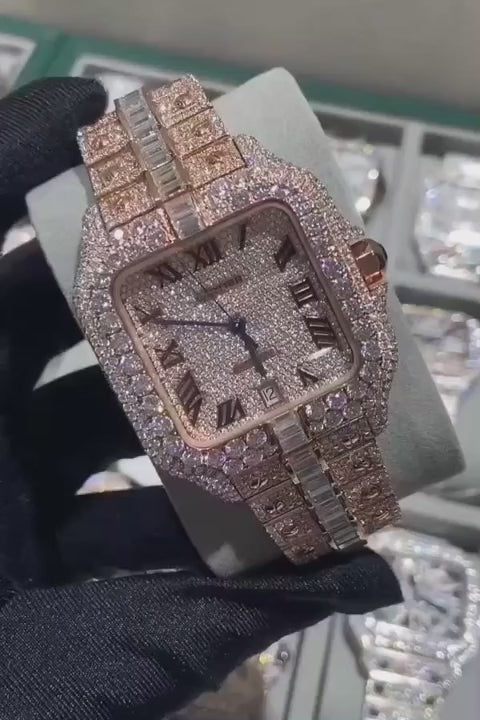 Moissanite watch