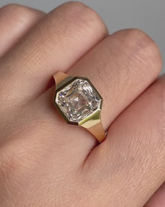 diamond gold ring