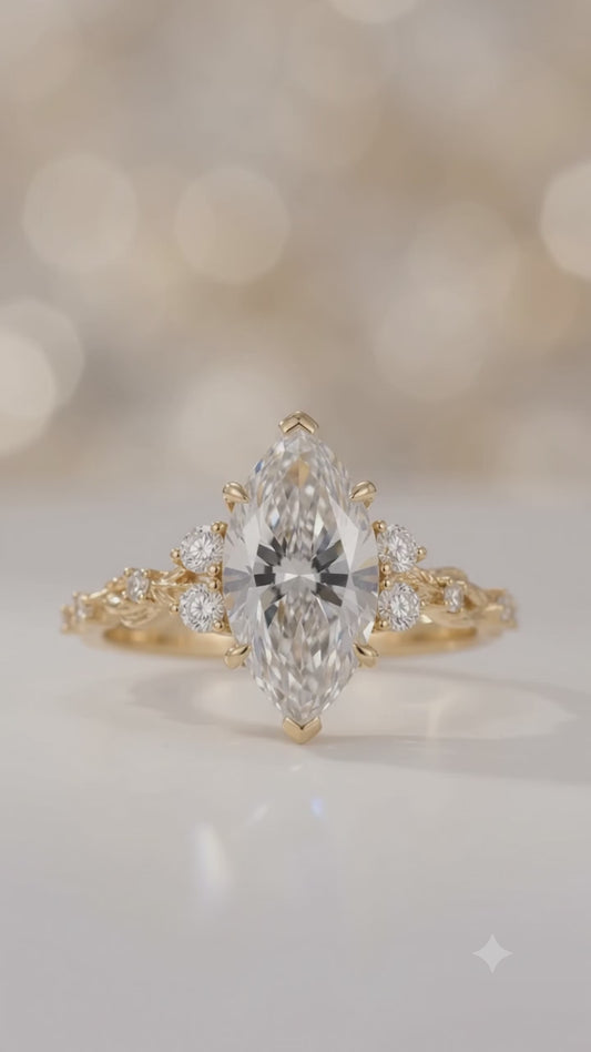 marquise diamond jewelry​


