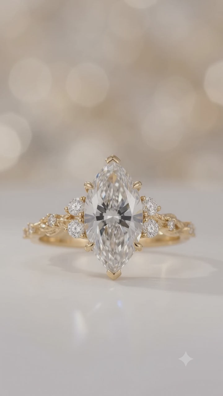 marquise diamond jewelry​

