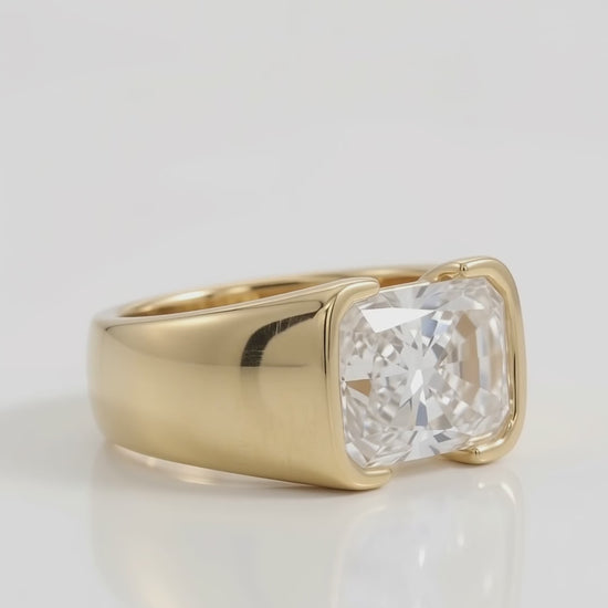 radiant engagement ring​

