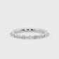 1/4ct Marquise & Round Lab Grown Diamond Eternity Ring 14K White Gold