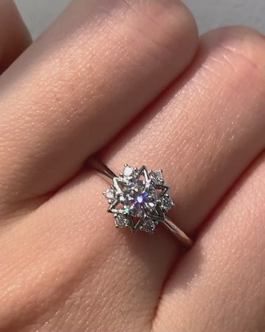 Moissanite Ring