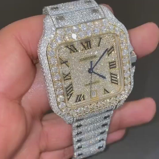 Moissanite watch