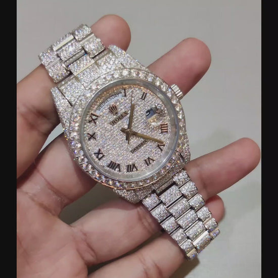 Moissanite watch