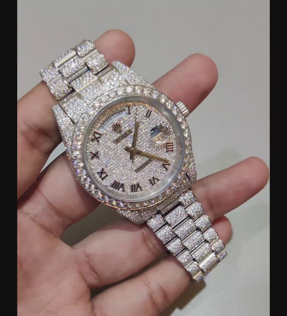 Moissanite watch