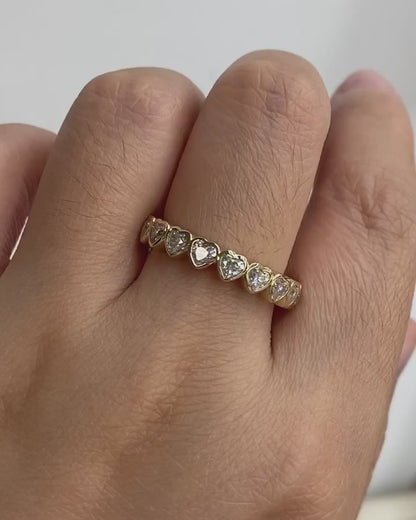 Moissanite Band