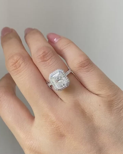 Moissanite Ring