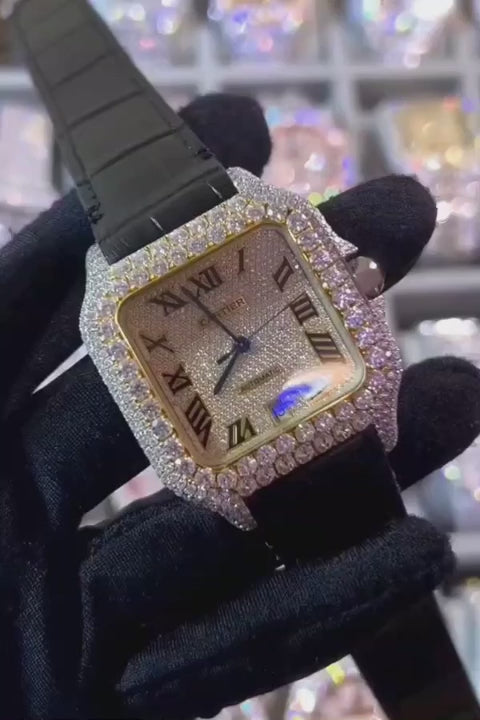 Moissanite watch