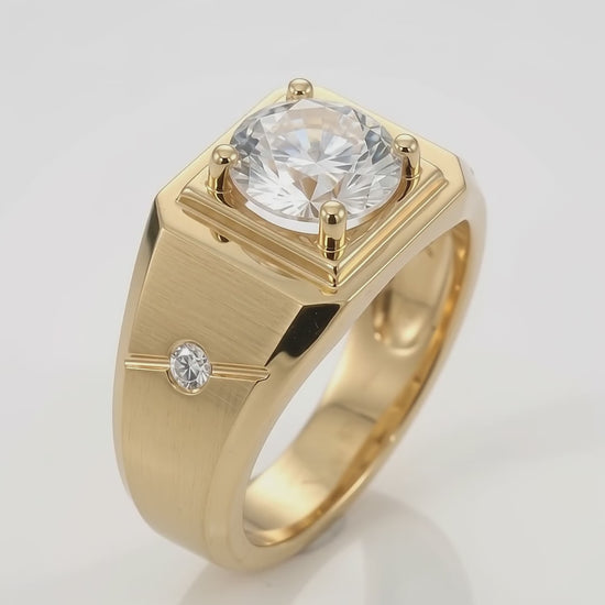 round signet ring​

