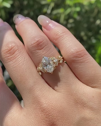  Moissanite Ring