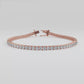 3.00 ct Lab Grown Diamond Tennis Bracelet for Women,14K Solid Gold, Fine Jewelry Gift