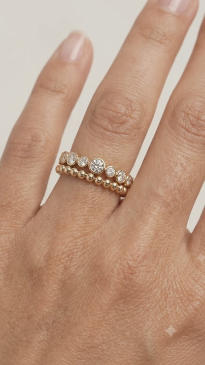 bezel set oval engagement ring​

