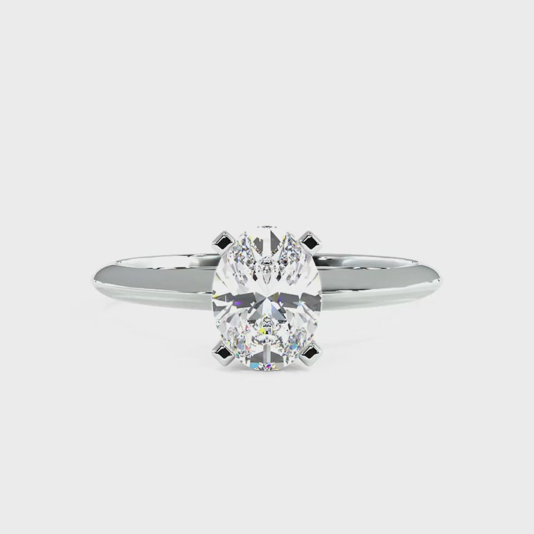  Moissanite Ring