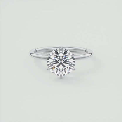 Round 1 Ct Lab Diamond Ring – Classic Engagement Jewelry