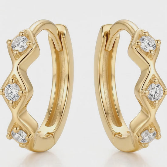 huggie earring hoops​

