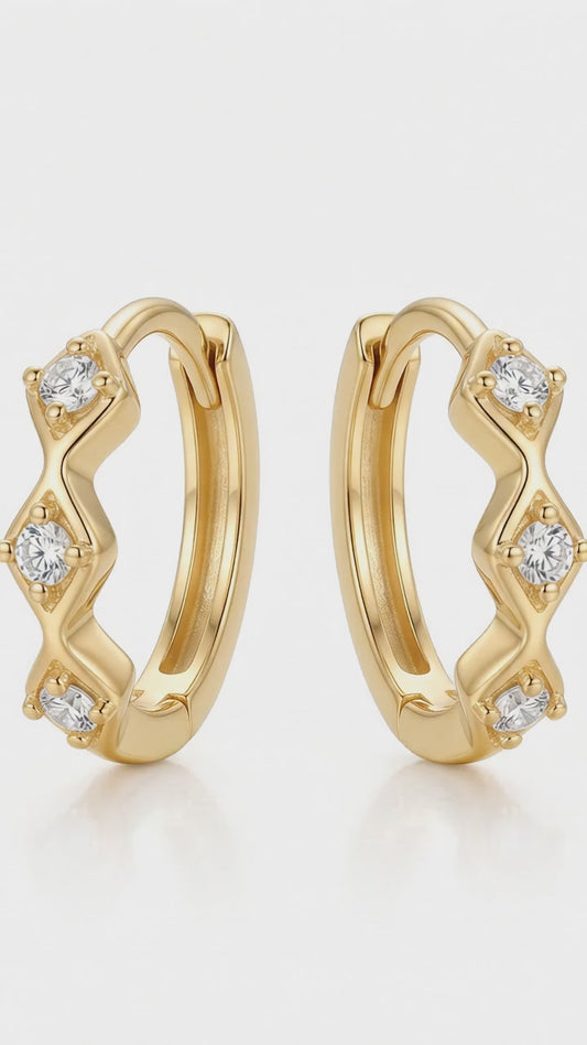 huggie earring hoops​

