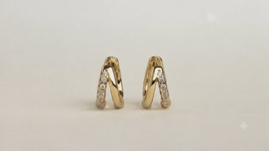 huggie hoop earrings​

