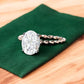 2.590 ct Oval cut Lab Grown Diamond Engagement Ring