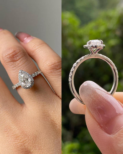 Moissanite Ring
