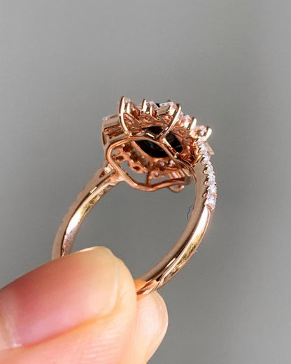  Moissanite ring 