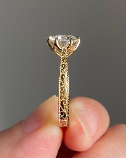 Moissanite Ring