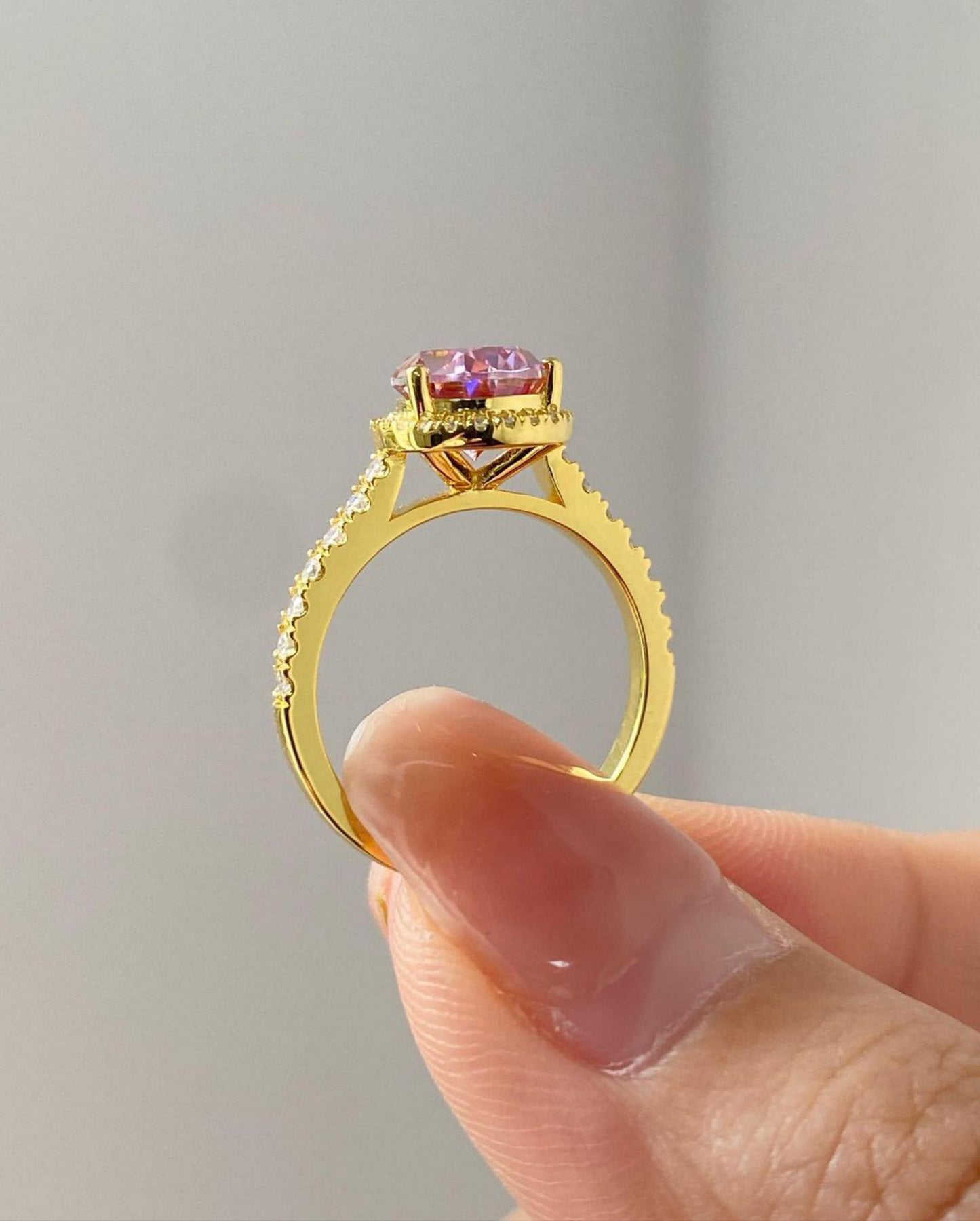 pink diamond ring 