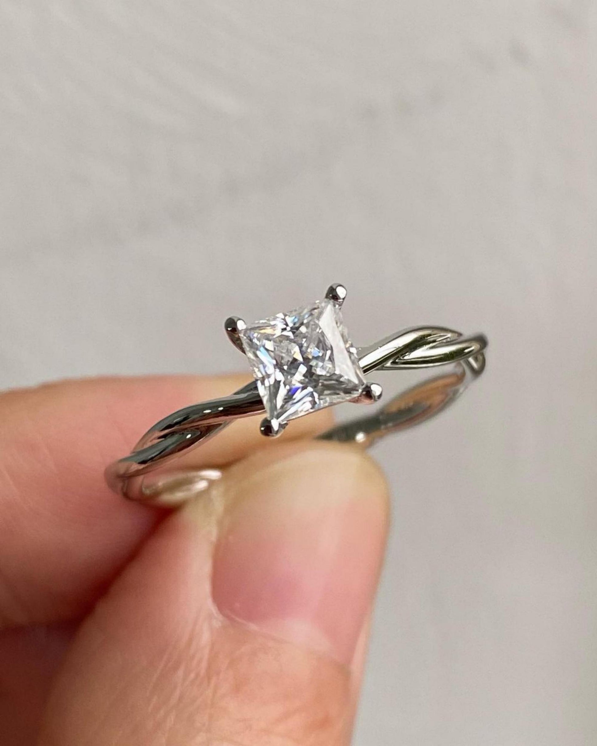 Moissanite Ring