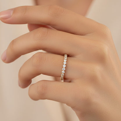 0.250 Ct 1.50 mm Lab-Grown Wedding Band